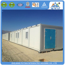 ISO CE China certificado temporario prefabricado campamento contenedor casa